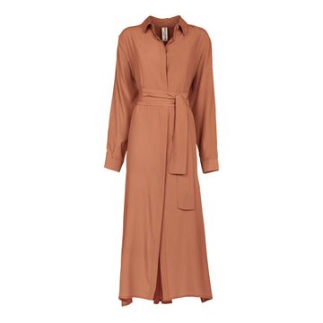 Terracotta Brown Chemisier