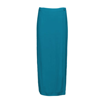 Turquoise Wrap Skirt