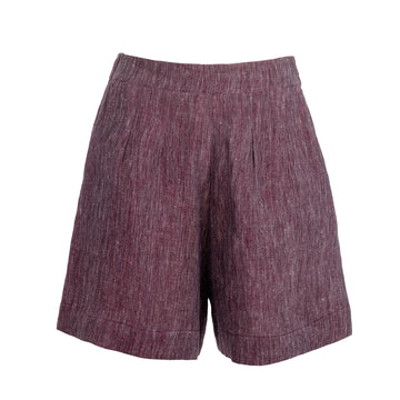 Sea Orchid Linen Shorts