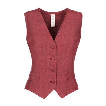 Terrarossa Linen Vest
