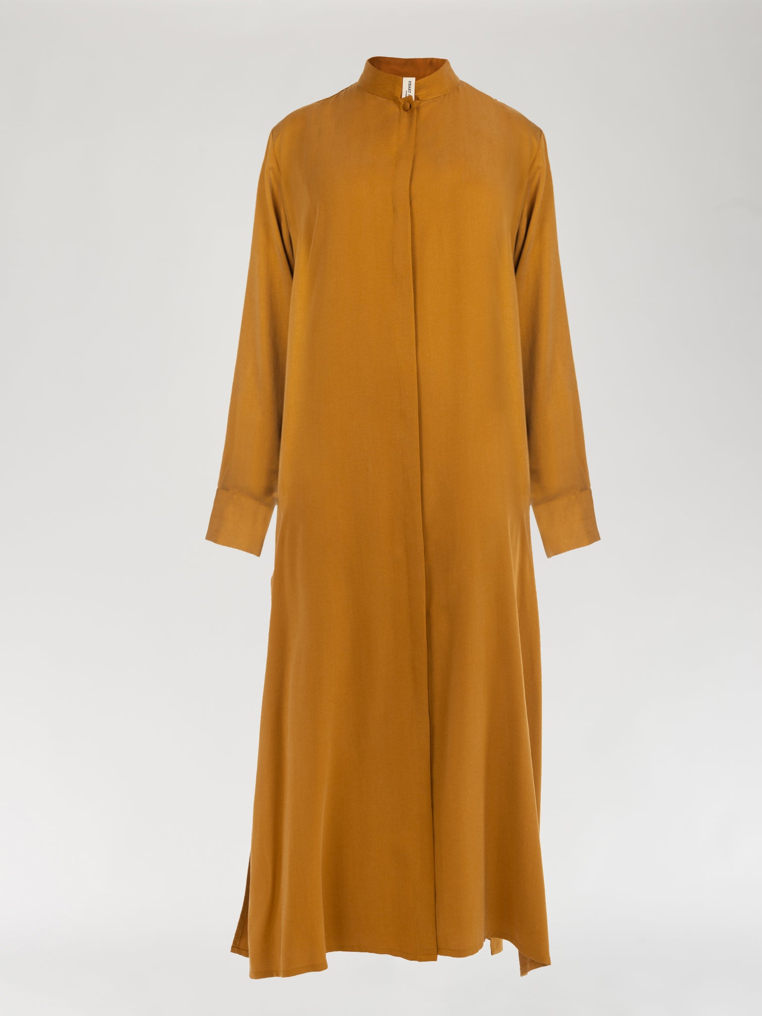 Fall Yellow Tencel Chemisier