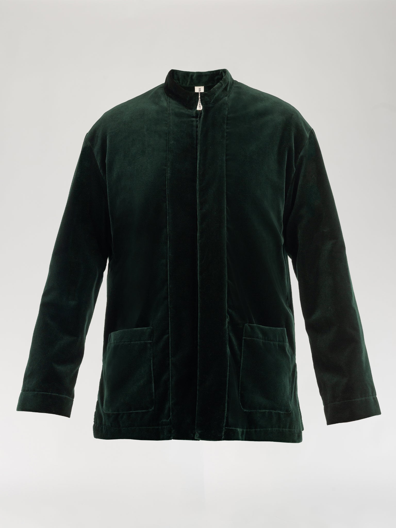 Forest Green Velvet Jacket Men