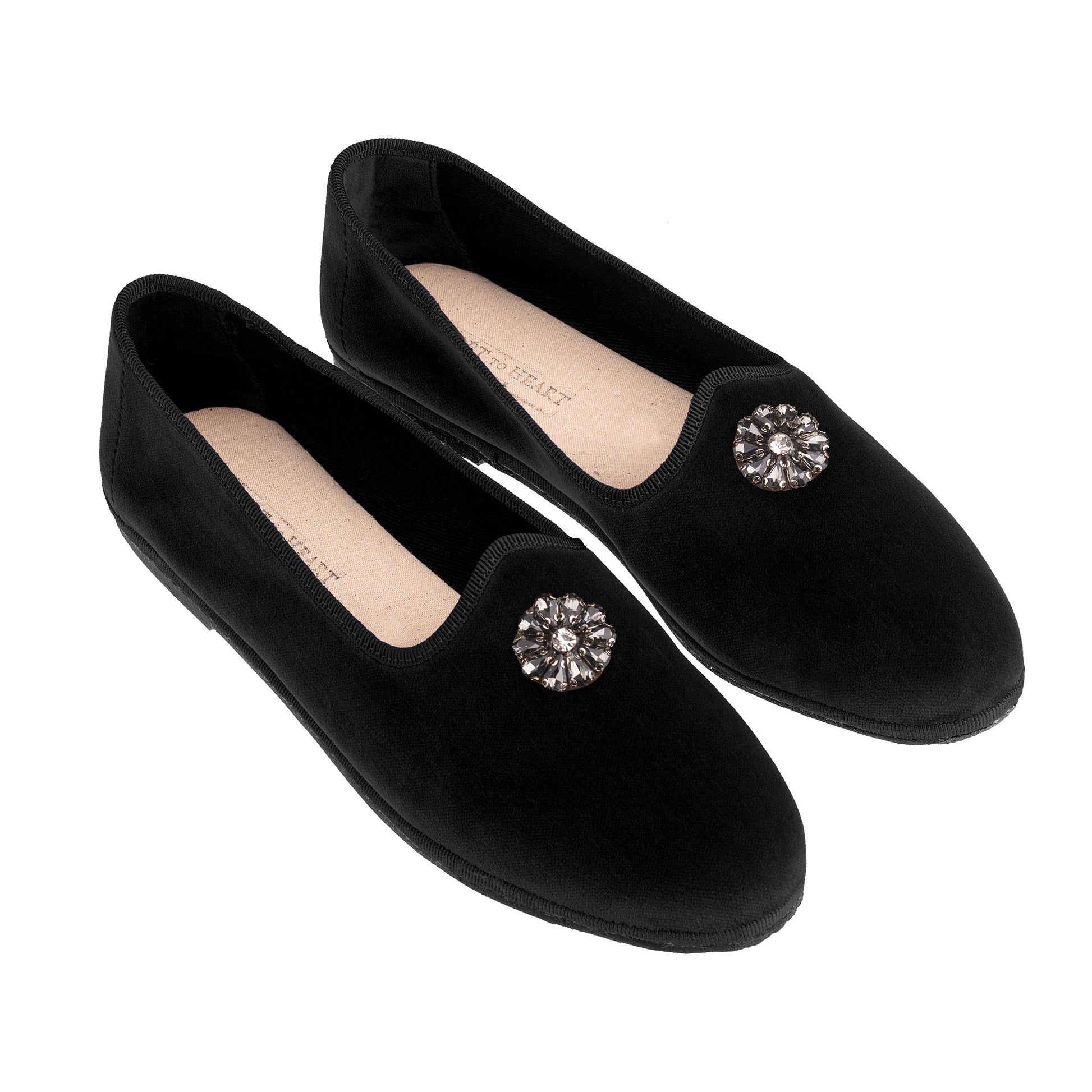 Strass Rose Black Diamond