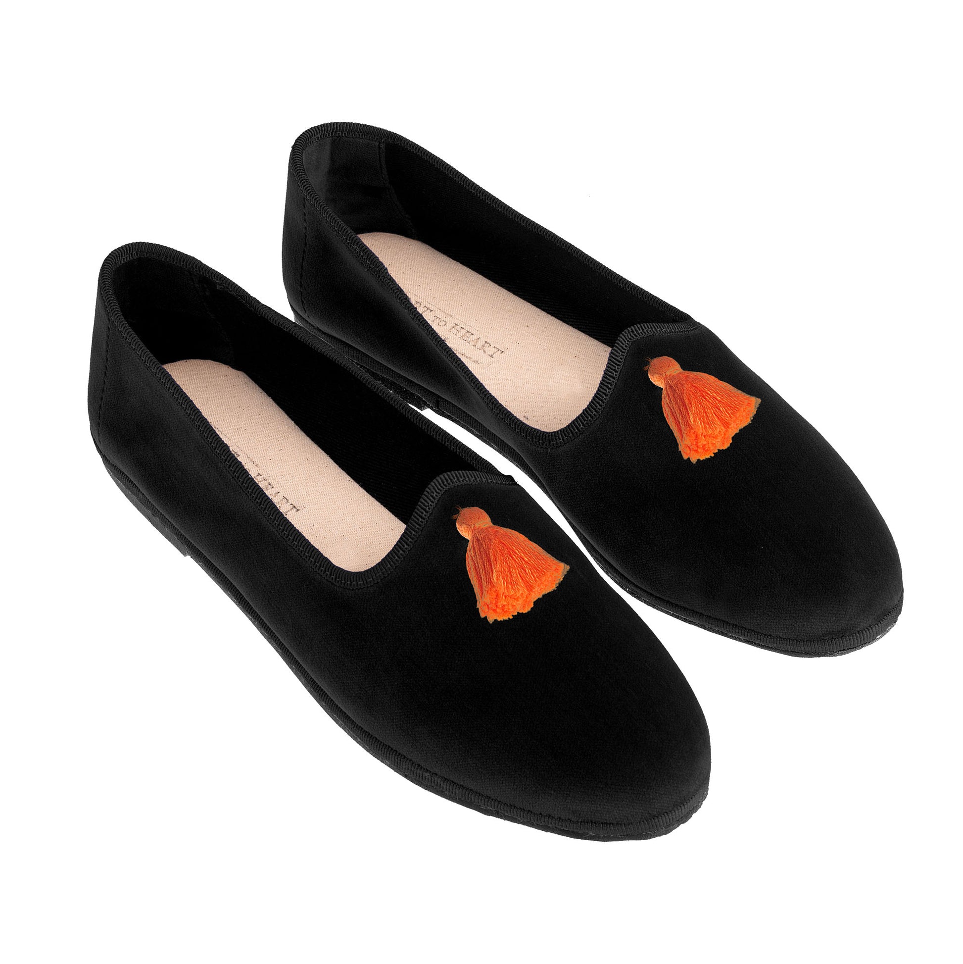 Cotton Tassels Orange