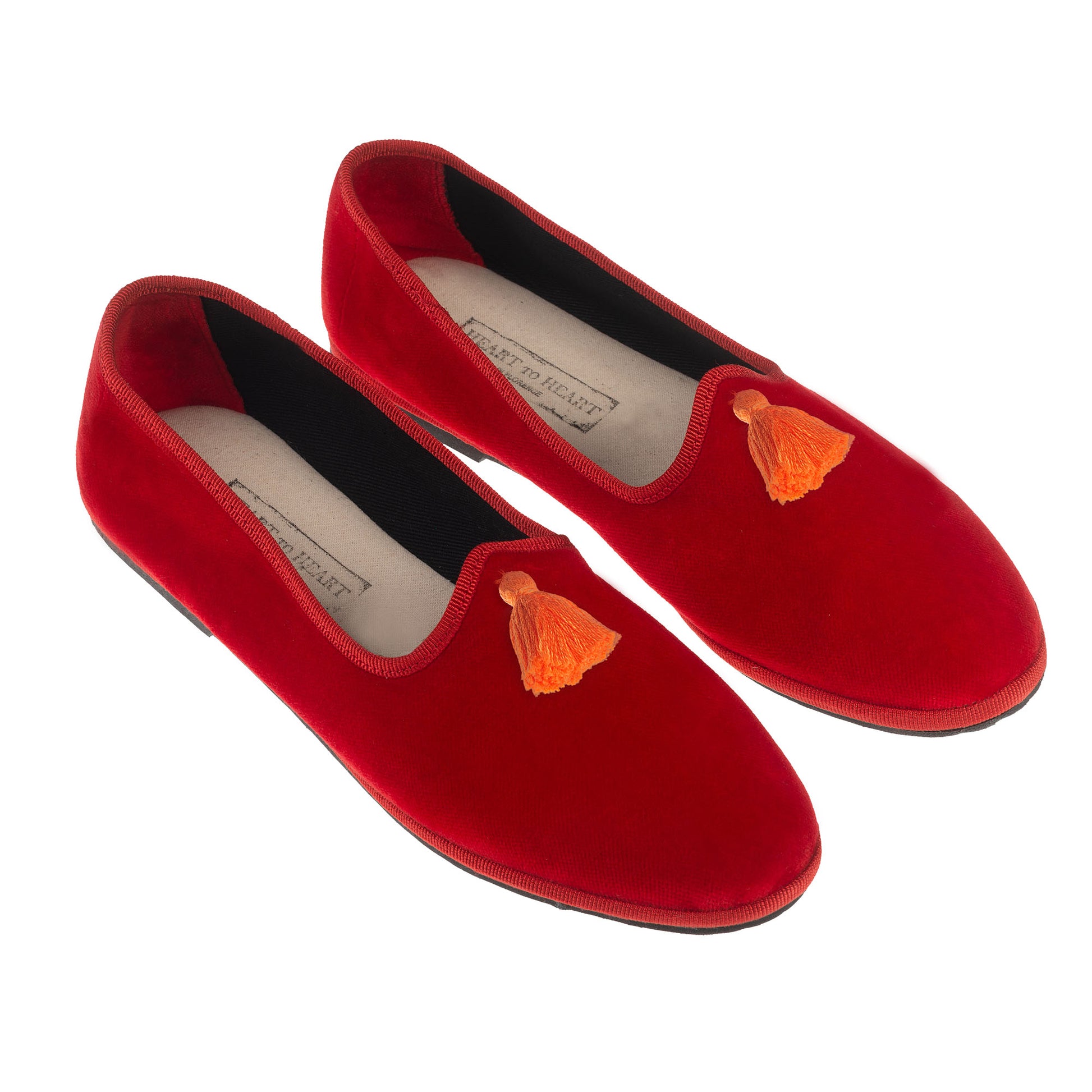 Cotton Tassels Orange