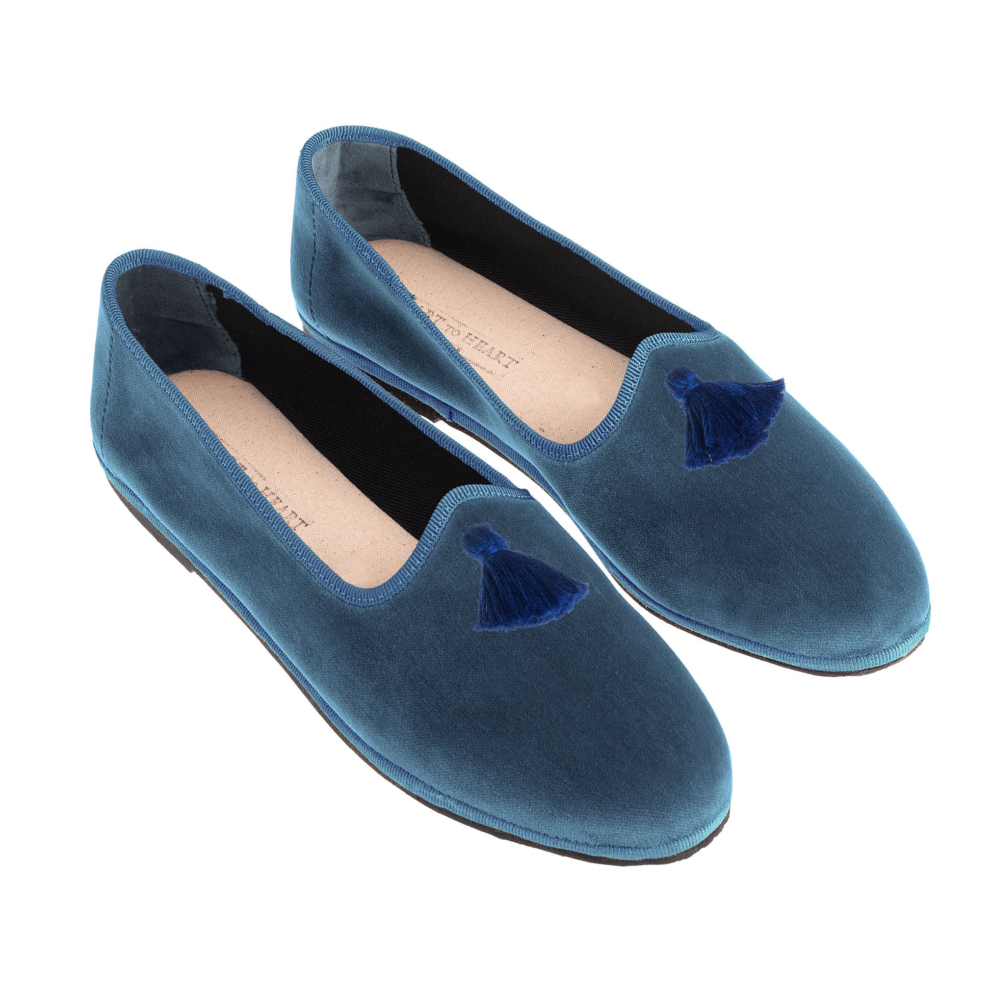 Cotton Tassels Blue