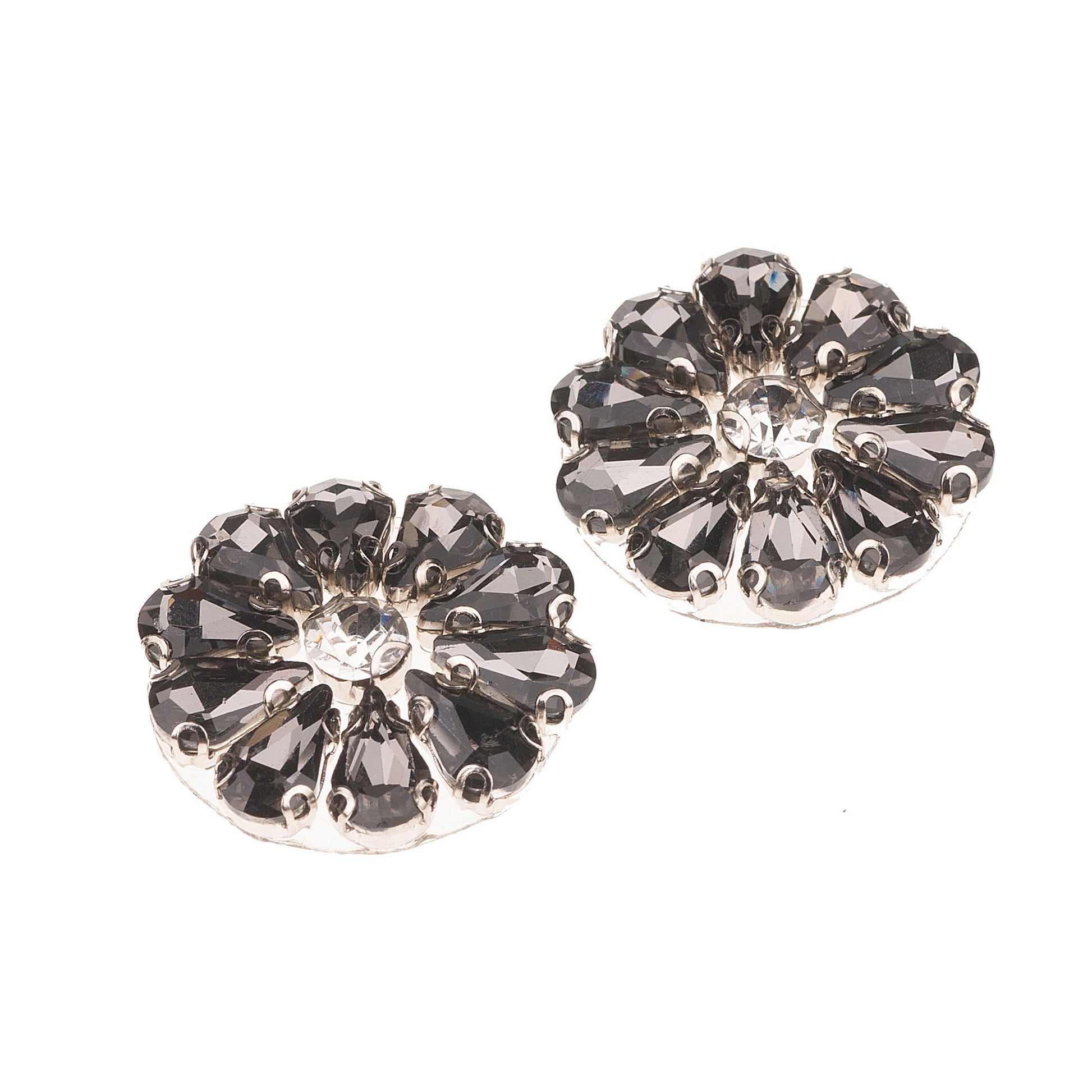 Strass Rose Black Diamond