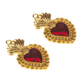 Gold Holy Heart Medium