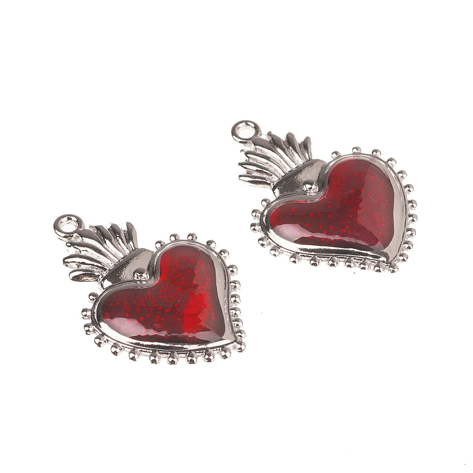 Silver Holy Heart Small