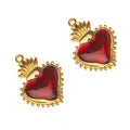 Gold Holy Heart Small