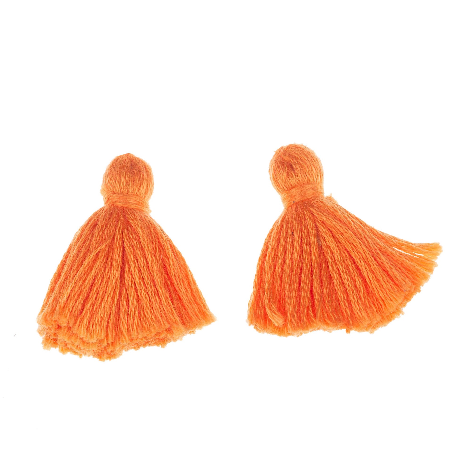 Cotton Tassels Orange