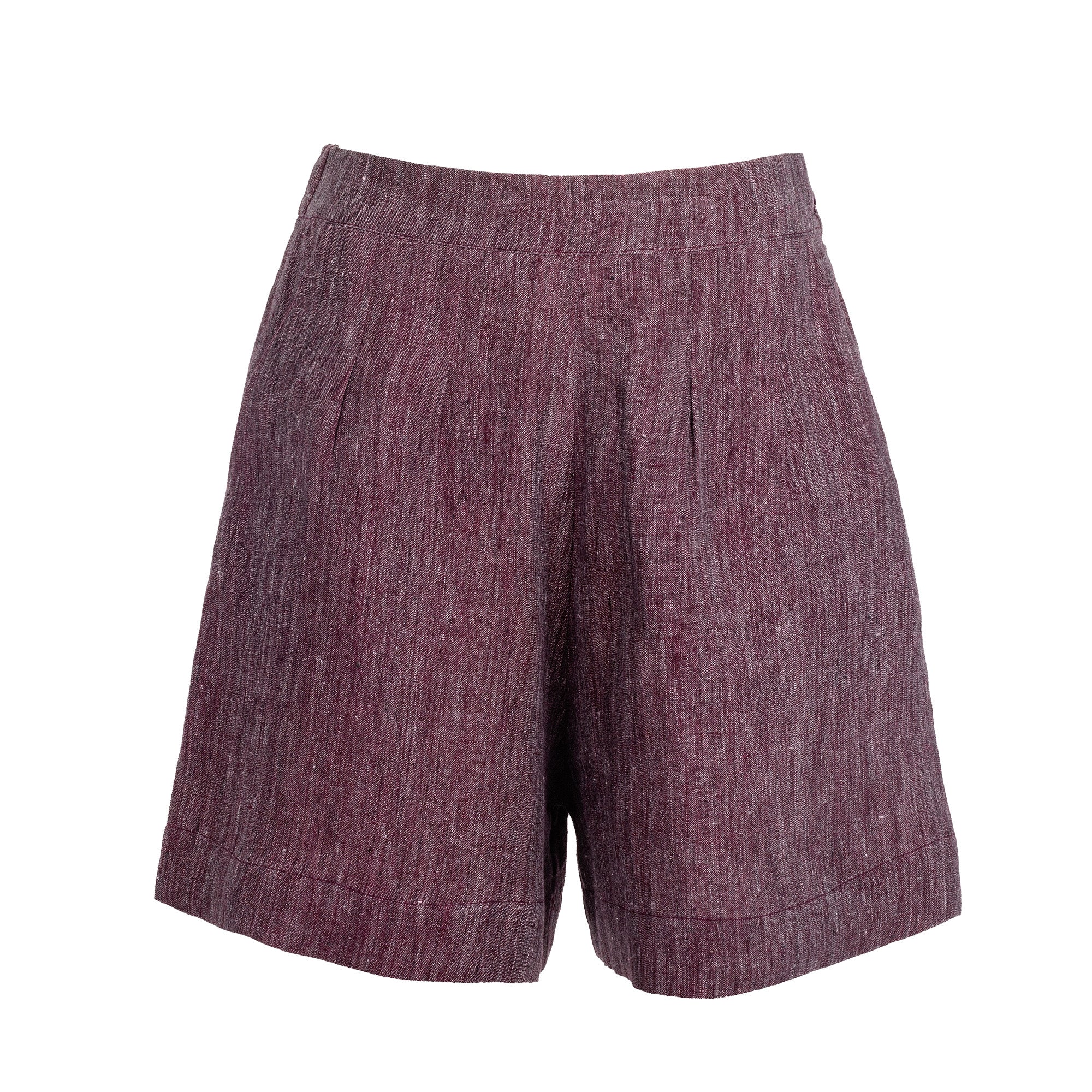 Sea Orchid Linen Shorts