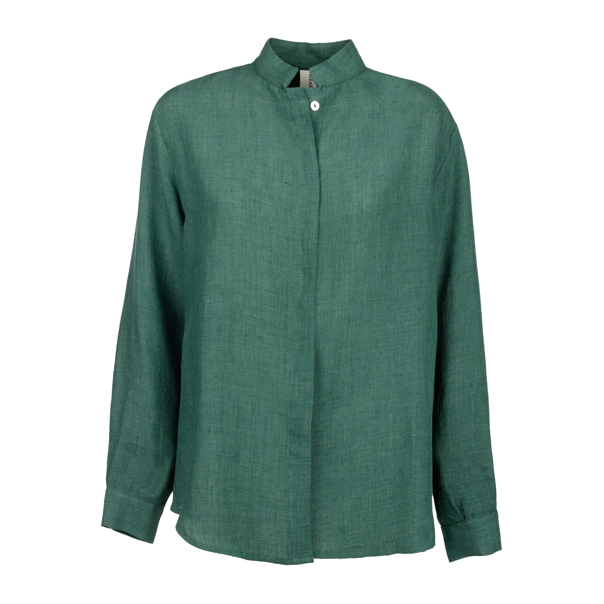 Golfo Green Linen Shirt
