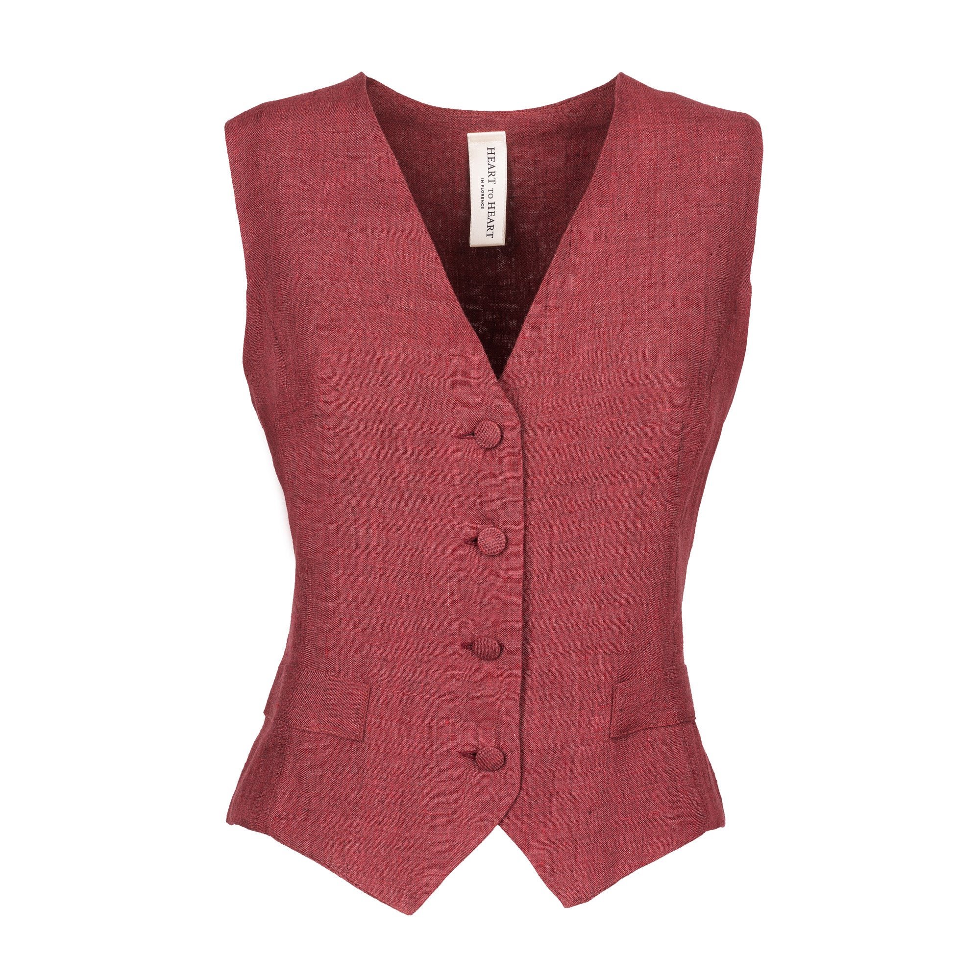 Terrarossa Linen Vest