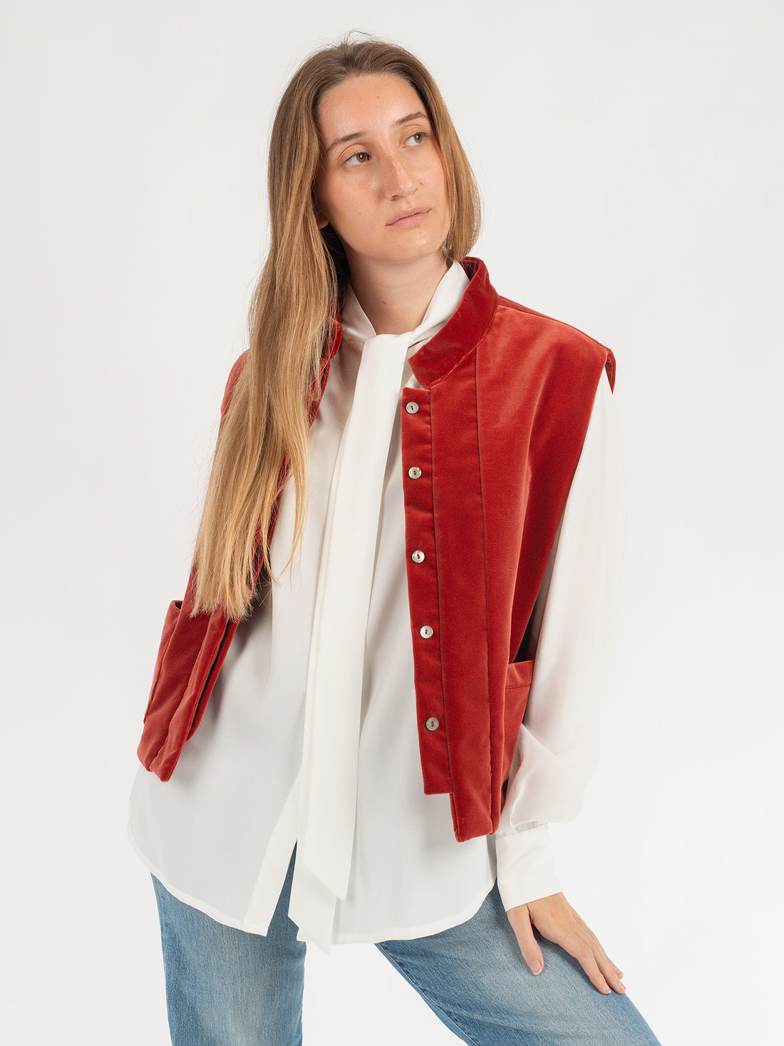 Corbezzolo Red Velvet Vest
