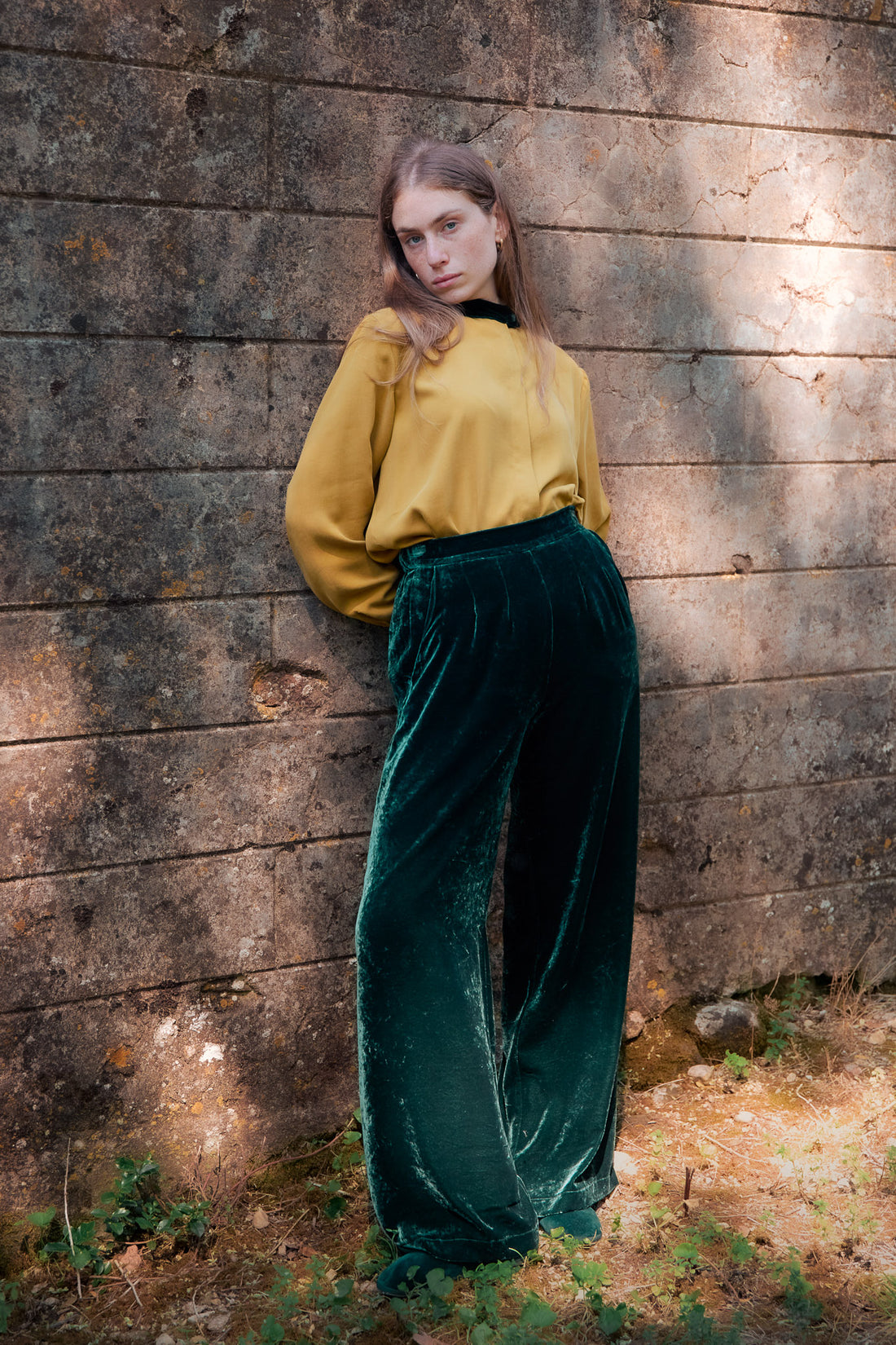 Pantalone Foresta in Velluto