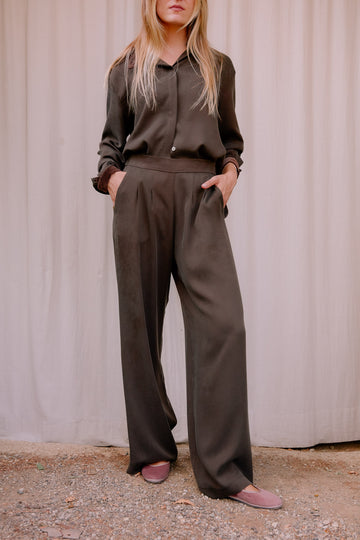 Pantaloni Tabacco