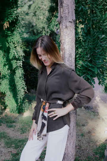 Camicia Frame Tabacco