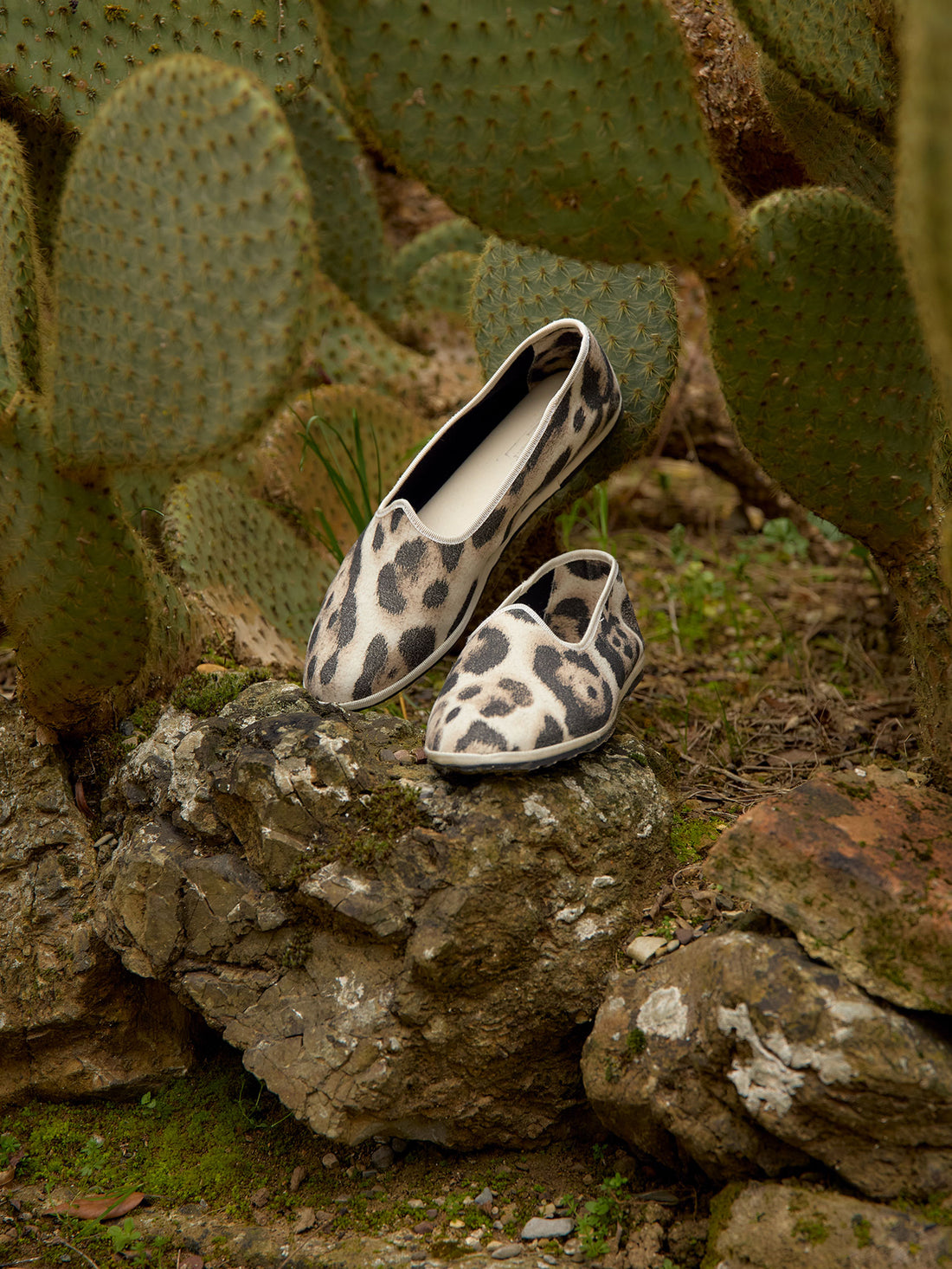 Friulane Leopard Black & White