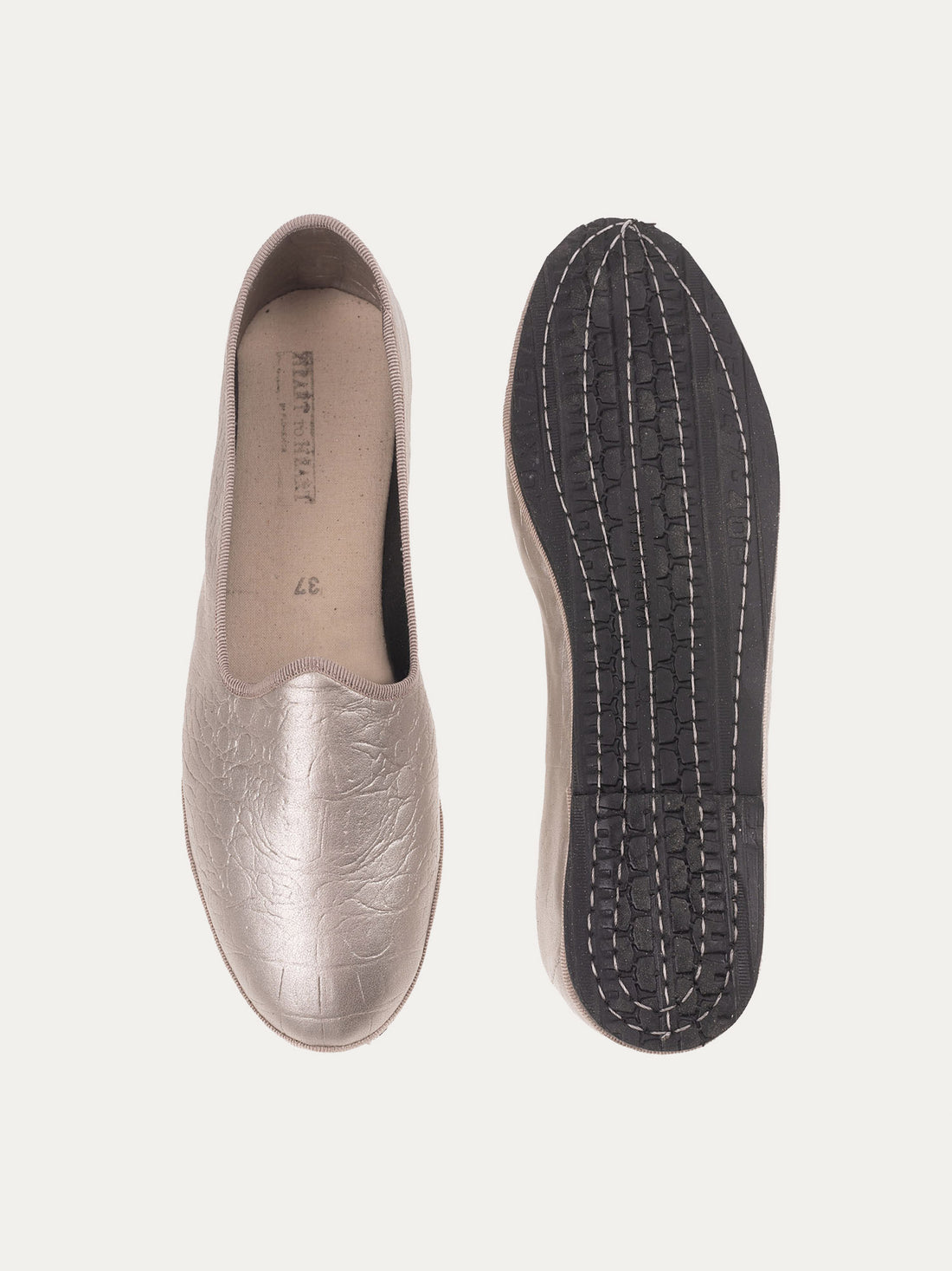 Friulane Silver in Eco-Leather