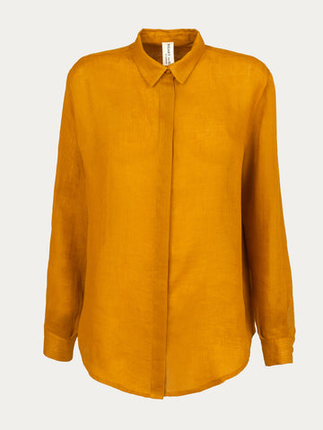 Camicia in Lino Golden Ray